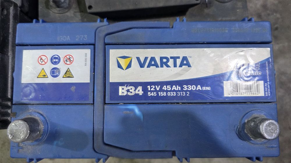 Baterii auto second-hand