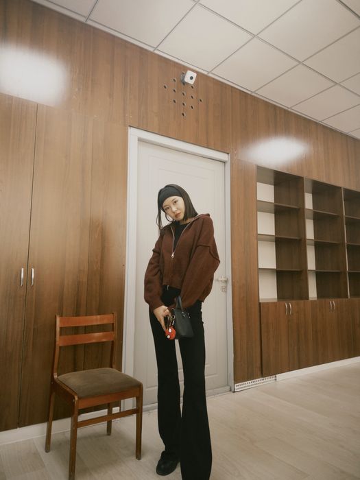 полузамок бордовый