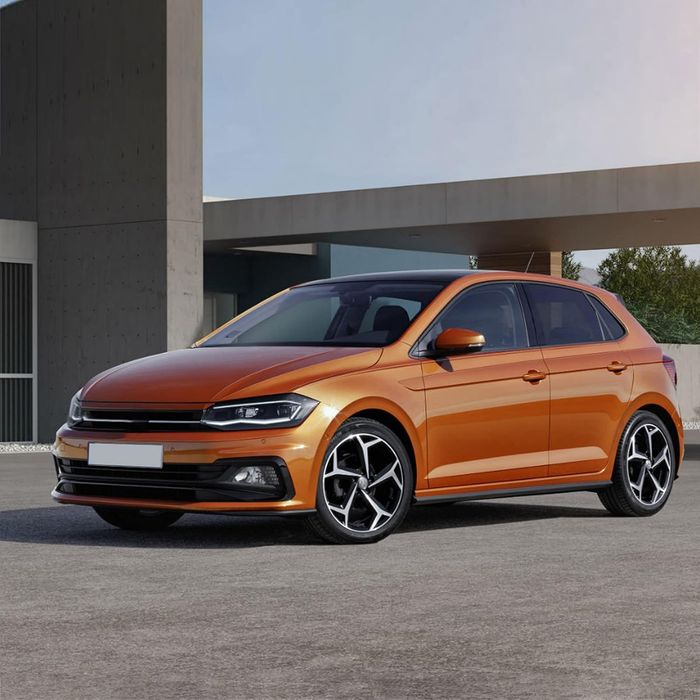 VW Polo MK6 2016-21 фарове с LED дневни светлини и динамични мигачи