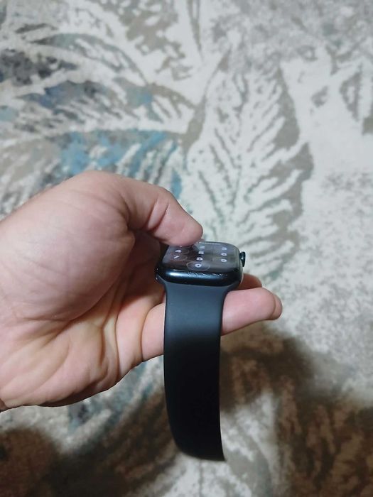 Apple Watch Series 7 45mm Midnight Aluminum - Full Box + Factură + Curele Bonus