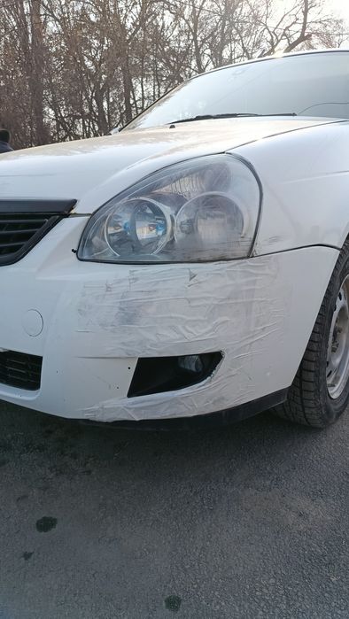 Бампер лада приора