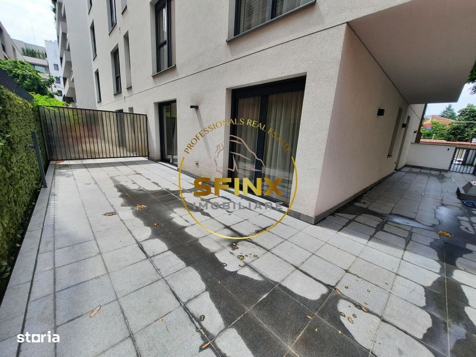 Primaverii, ground floor, fully furnished, very large terraces