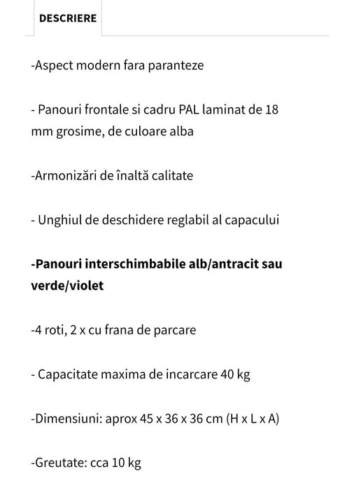 Taburet baie pe roti