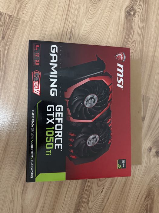 MSI GTX 1050-ti 4gb GamingX