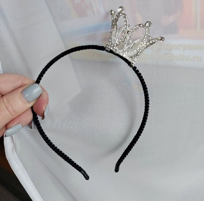 Новогодний ободок с короной