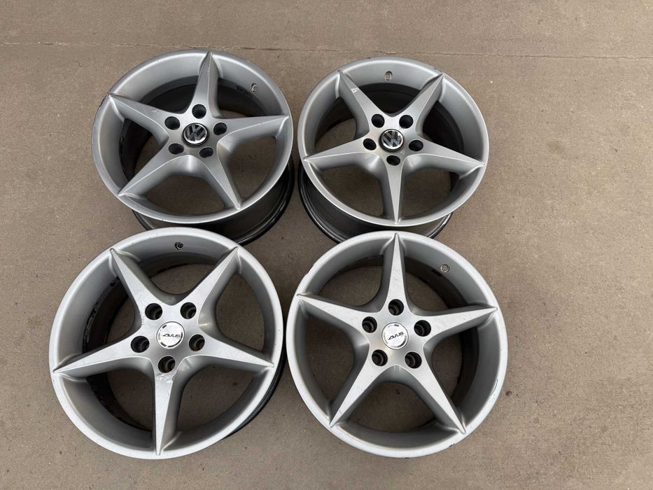 4 бр. алуминиеви джанти AVUS 16" 5x112 ,централен отвор 72, ET35, 7.5J