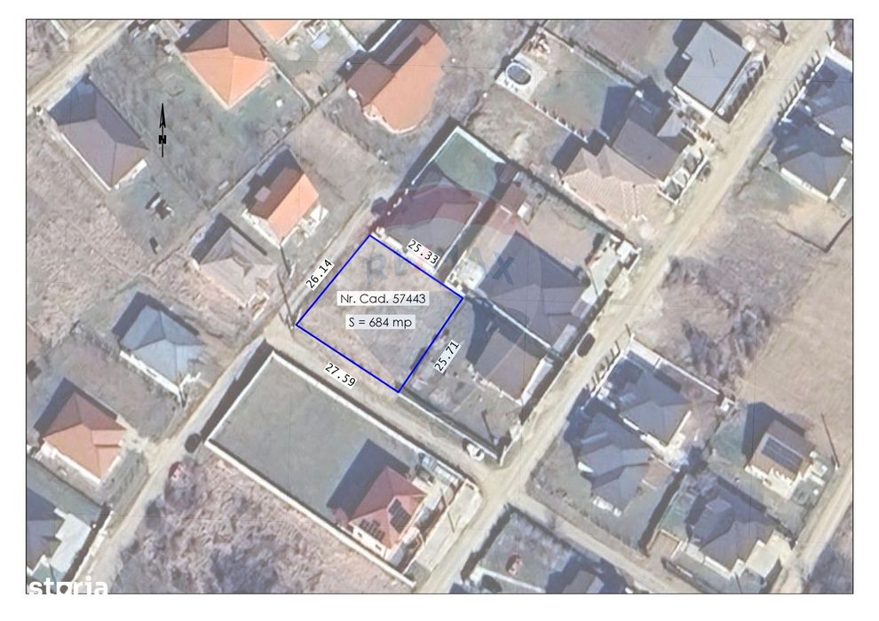 De vânzare teren intravilan 684mp în Paleu