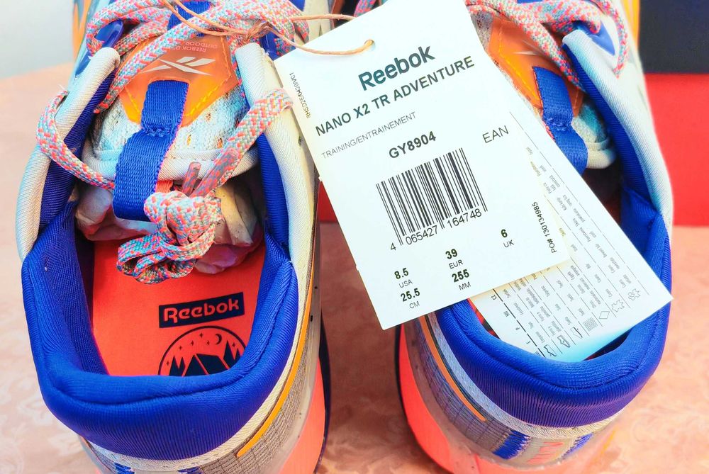 Reebok Nano X2 Tr Adventure 39-ти номер 25.5см стелка чисто нови кутия