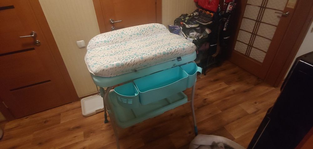 Ванночка-пеленальный стол chicco б/у