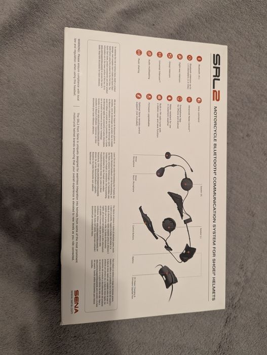 Sistem comunicatie Sena SRL2 (Shoei)