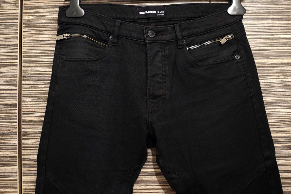 The Kooples (Франция) Черни рокерски дънки Biker Fit Размер 32. 39лв.