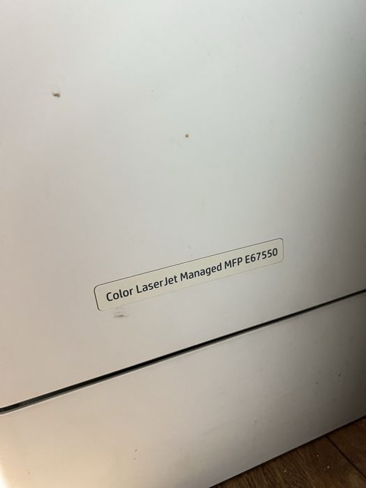 Imprimanta Color LaserJet Managed MFP E67550