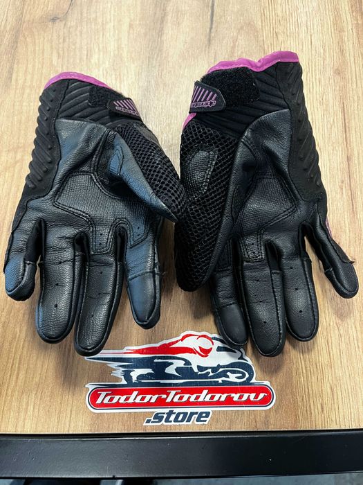 Дамски мото ръкавици ALPINESTARS SMX-1 AIR,размер S,карбонови протектори,като нови