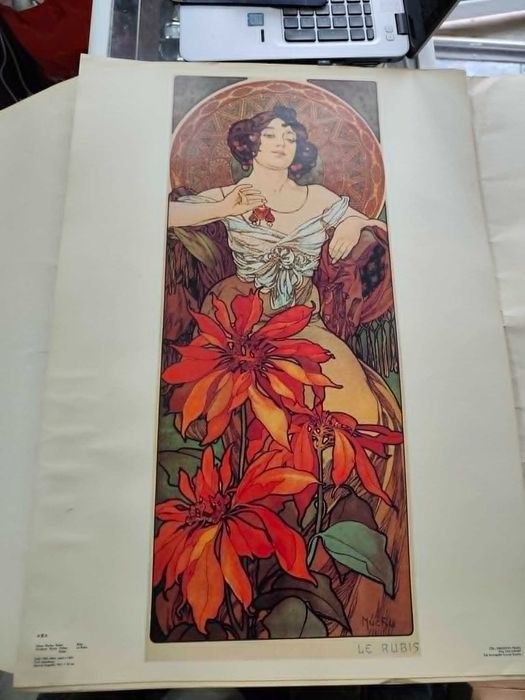 Плакати на известни картини на alfons mucha