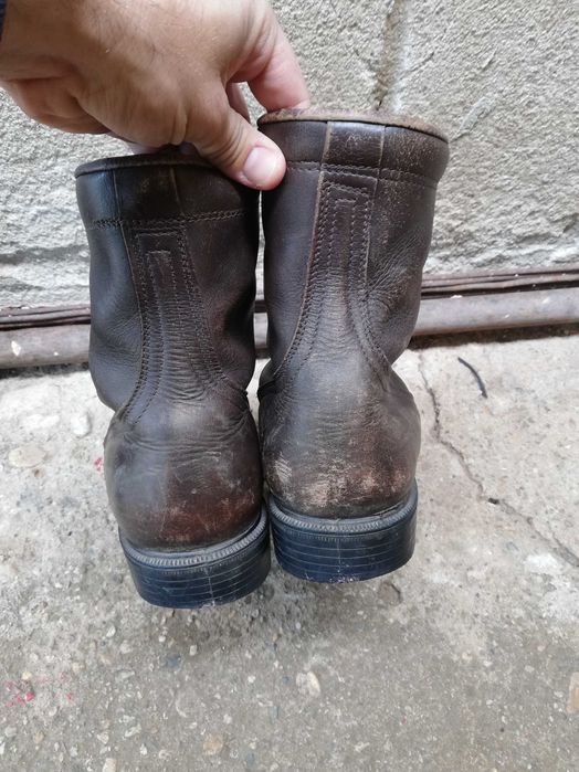 Стари военни кожени ботуши 41 номер