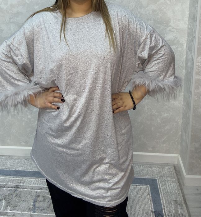 Туника и джинсы