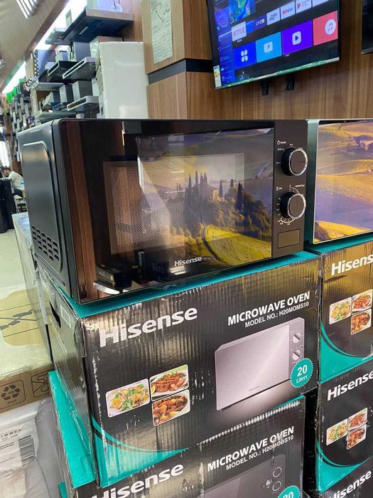 Микроволновая печь Hisense Компактного типа (20 л) Доставка бесплатно