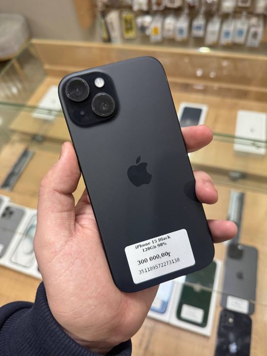 iPhone 15 128GB Black 98%
