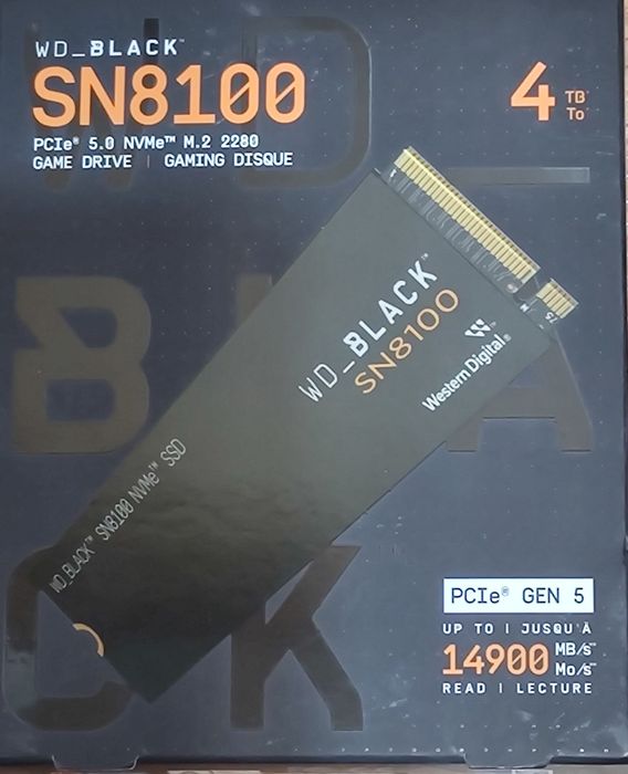 Накопитель твердотельный SSD SN8100 4TB