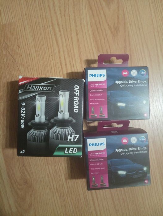 Becuri faruri masina Philips led si Off Road