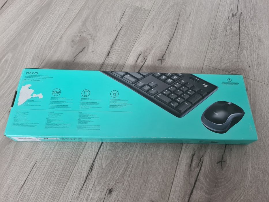 Set nou tastatura-+mouse wireless Logitech