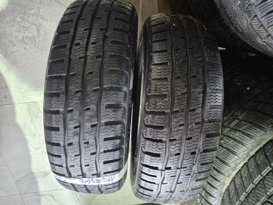 Vând cauciucuri 185/65/15 C M+S 2 buc  imp Germania