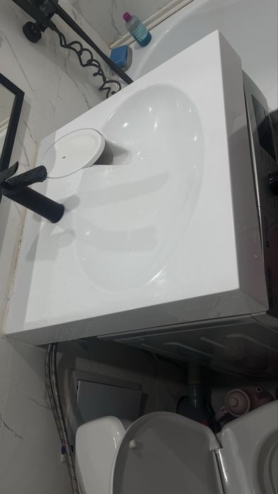 Раковина над стиральной машиной