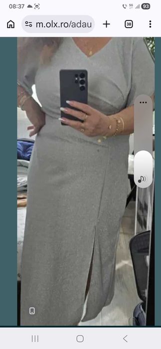 Vand rochie gala 48/50 lurex