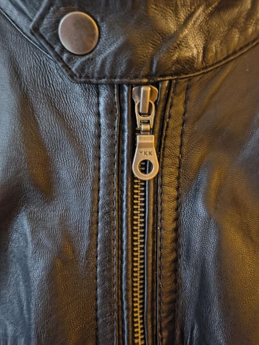 Мъжко яке от естествена кожа-голям размер