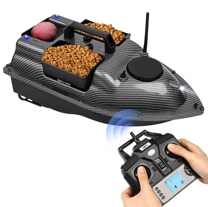 Лодка за захранка с 40 точков GPS
