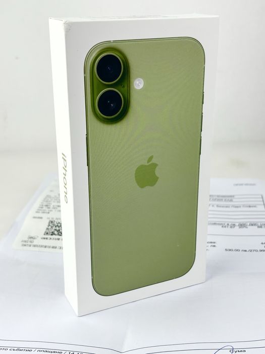 НОВ! Apple iPhone 17 256GB Sage 3г. Гаранция!