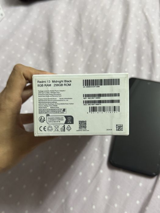 Смартфон Redmi 13, черный Б/У