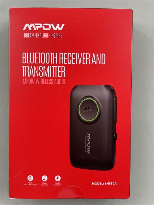 Mpow Bluetooth 5.0 предавател и приемник-трансмитер