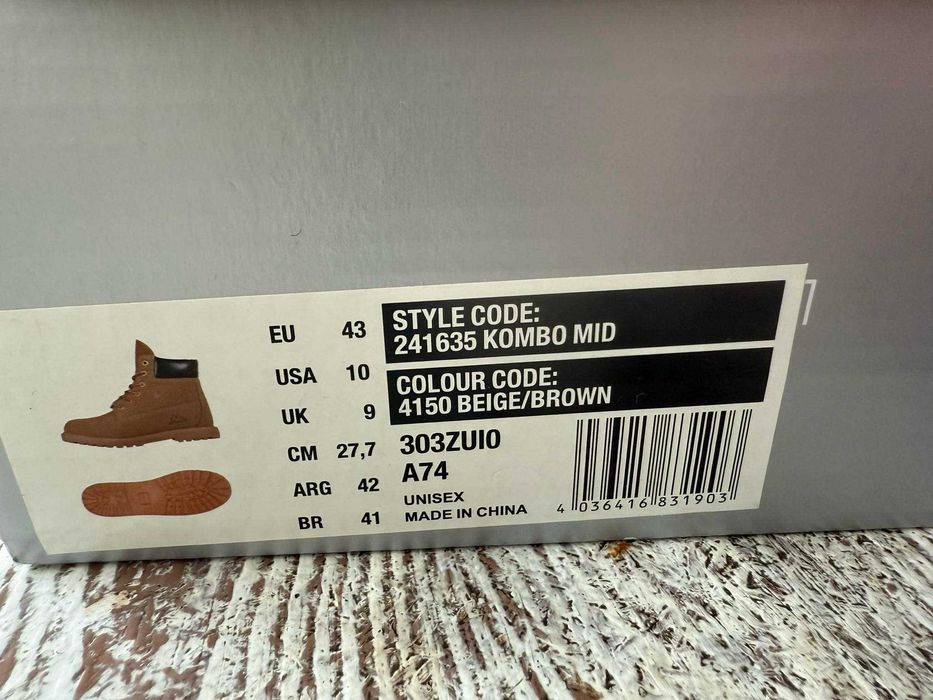 НОВИ Боти KAPPA 43/44 с етикет и кутия, уникални!