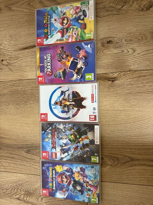 Nintendo switch nou cu 5 jocuri !