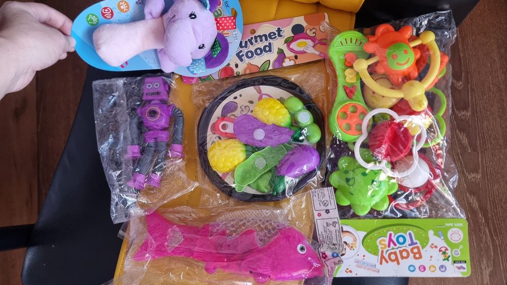 Цена за все Развивающие игрушки набор Рыба светомузикалний Все Новый