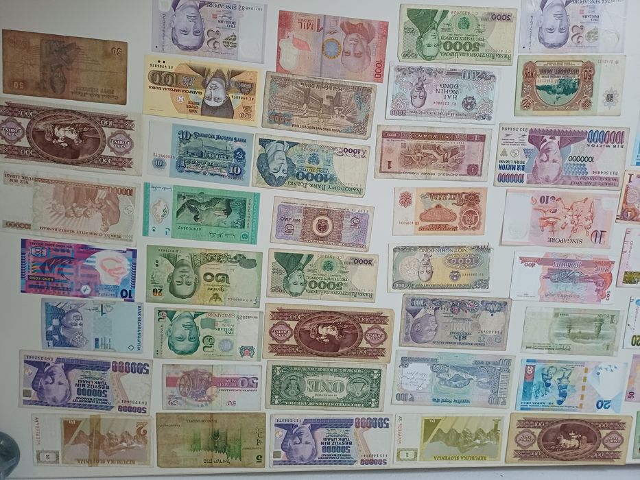 Colectie bancnote romanesti si straine