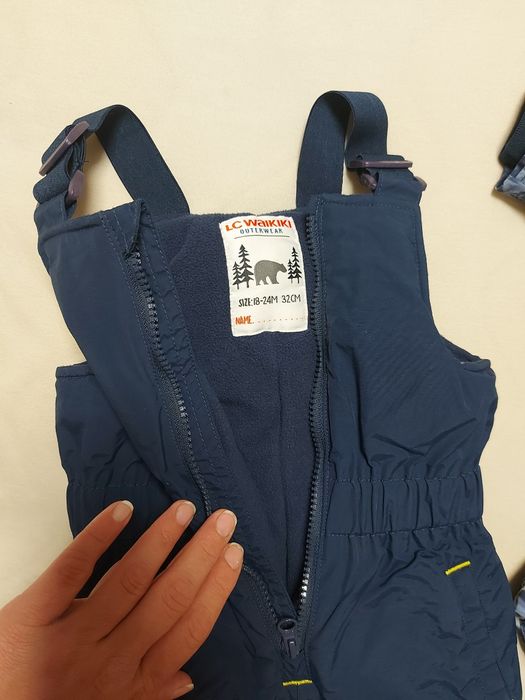 Детски ски/зимен комплект - яке и гащеризон, 18-24 месеца