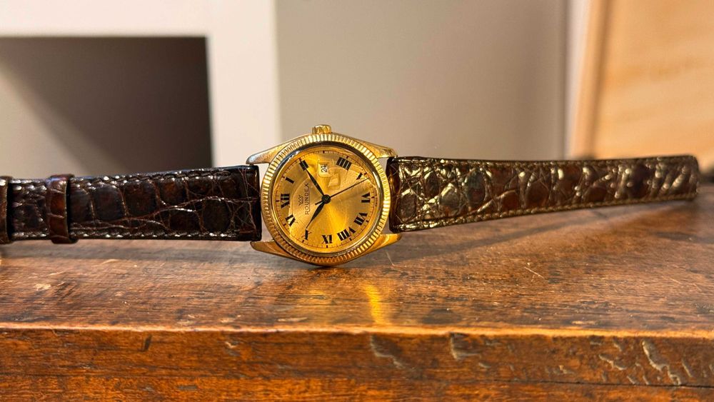 Ceas Roundex automatic just date dama superb de colectie