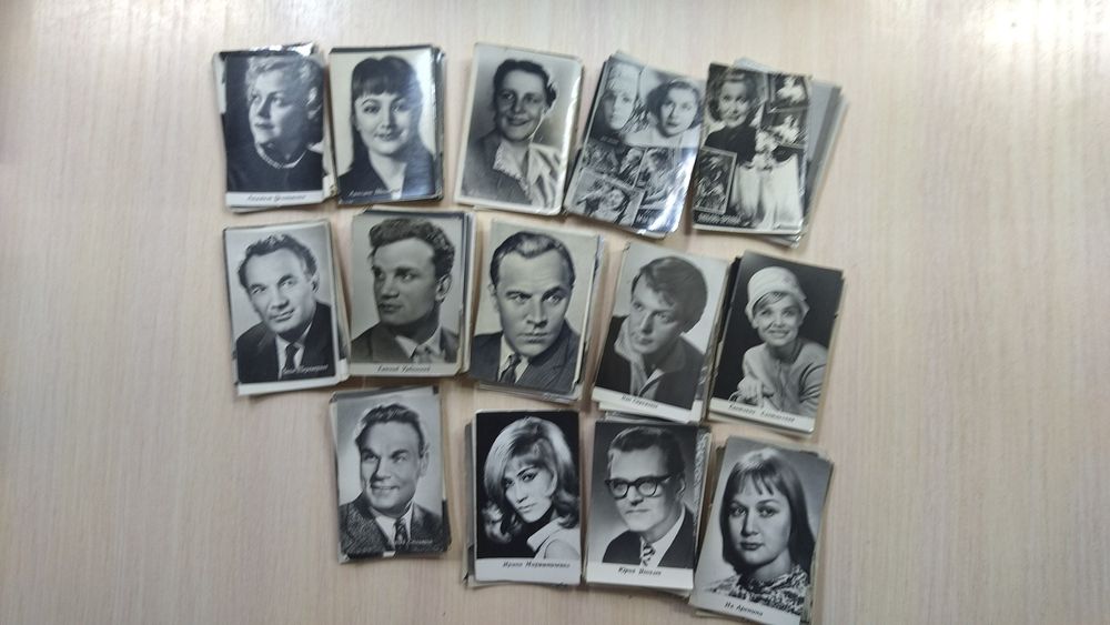 Открытки Актеры Советского кино.