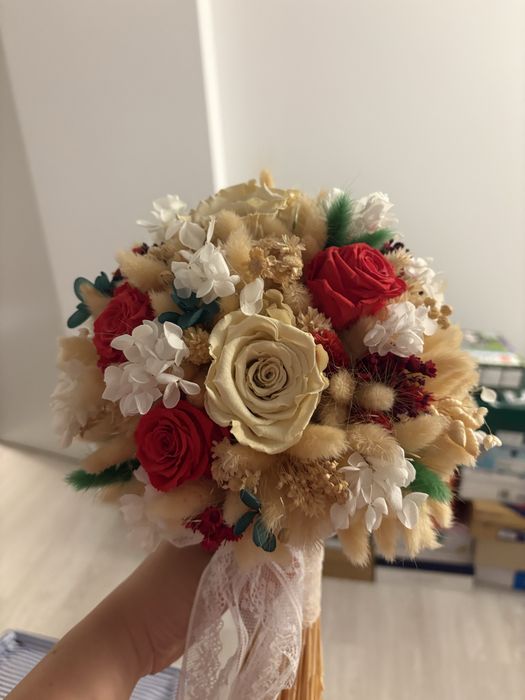 Buchet  flori nemuritoare