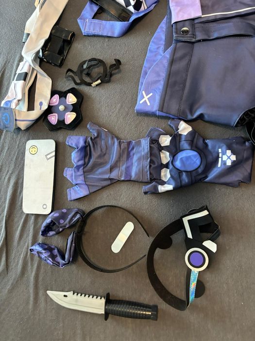 Costum Comic Con Silver Wolf Cosplay Anime