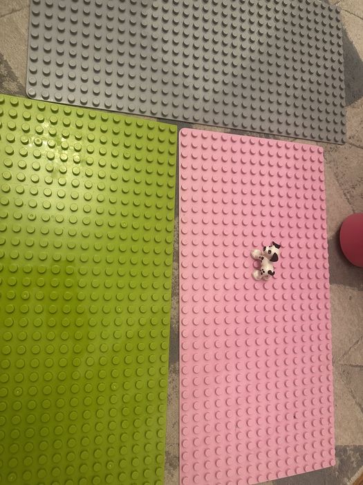 Пластины большие для Lego Duplo 3 шт