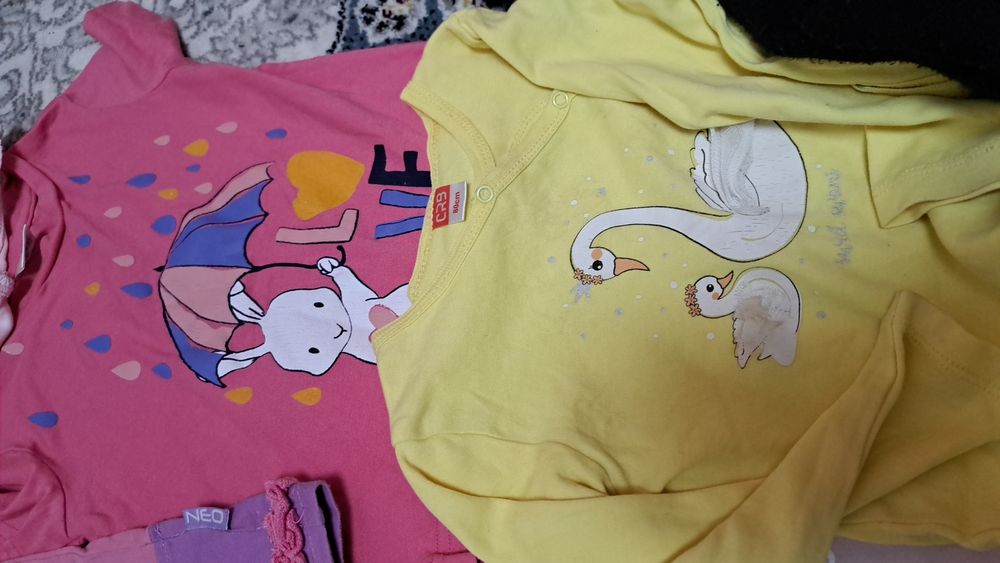 Новорождённого одежды на девочку