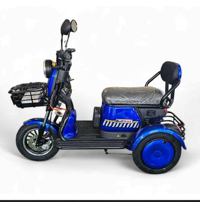 Електрическа триколка Grand Pudding 2000W, 60V, 20Ah, CE сертификат