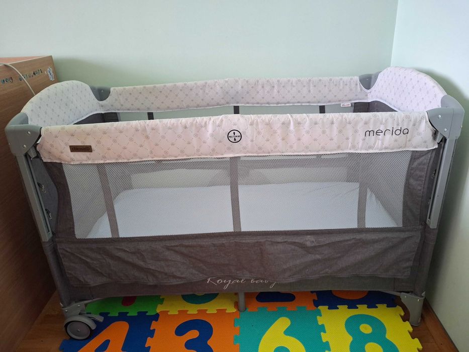 Бебешка кошара сгъваема 60/120см