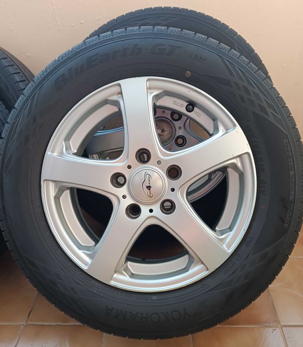 джанти 15" 5x114.3+ нови летни гуми Yokohama 195/65/15