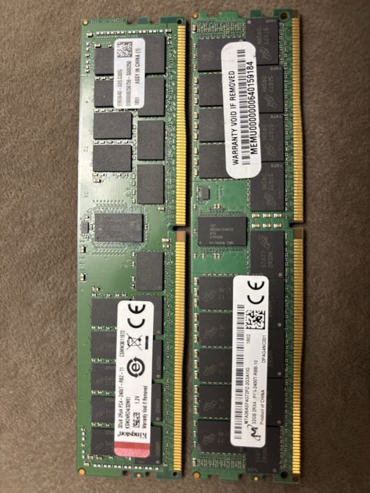 Серверная оперативная память DDR-4, DDR-3