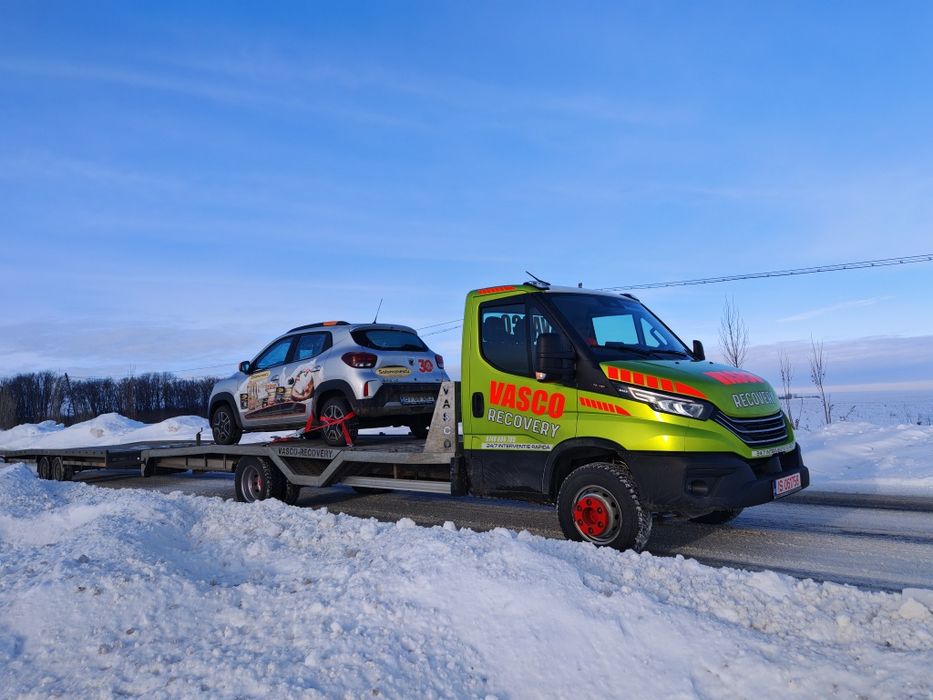 Tractări auto utilaje Vasco Recovery