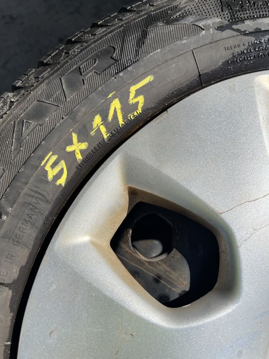 Set jante tabla Opel  cu anvelope de iarna 205 60 R16